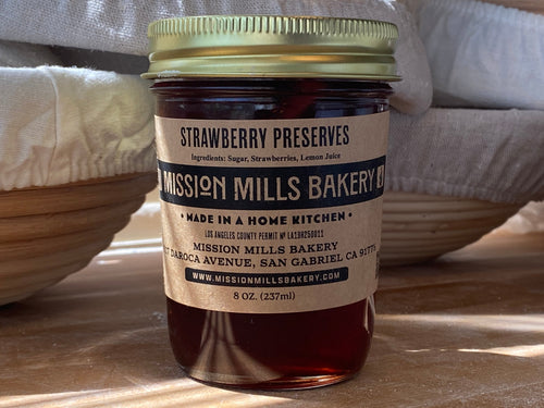 Mission Mills Strawberry Preserves